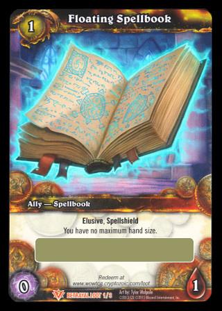 World of Warcraft TCG | Floating Spellbook (Unscratched Loot) | The Nerd Merchant