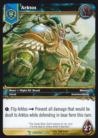 World of Warcraft TCG | Arktos - March of the Legion 1/319 | The Nerd Merchant