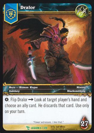 World of Warcraft TCG | Dralor - March of the Legion 5/319 | The Nerd Merchant