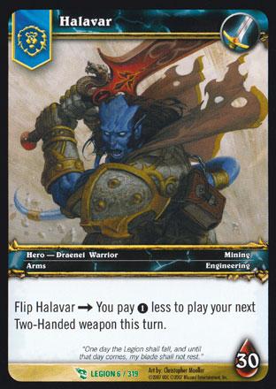 World of Warcraft TCG | Halavar - March of the Legion 6/319 | The Nerd Merchant