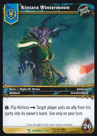 World of Warcraft TCG | Kintara Wintermoon - March of the Legion 8/319 | The Nerd Merchant