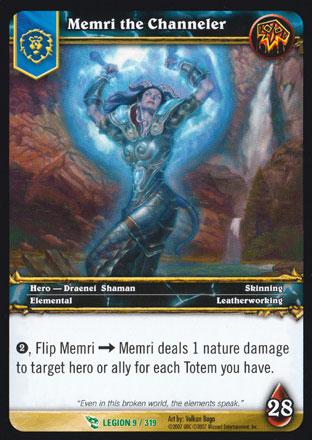 World of Warcraft TCG | Memri the Channeler - March of the Legion 9/319 | The Nerd Merchant