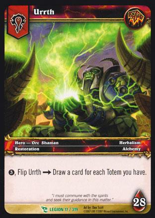 World of Warcraft TCG | Urrth - March of the Legion 17/319 | The Nerd Merchant