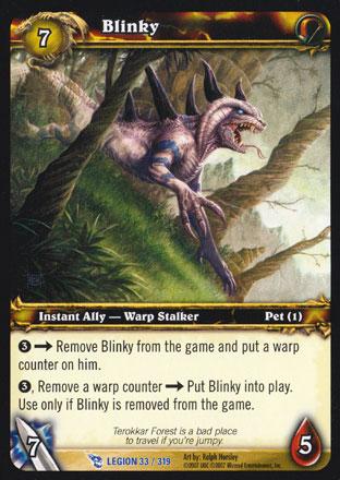 World of Warcraft TCG | Blinky - March of the Legion 33/319 | The Nerd Merchant