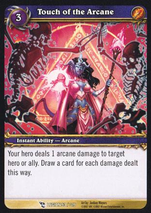 World of Warcraft TCG | Touch of the Arcane - March of the Legion 53/319 | The Nerd Merchant