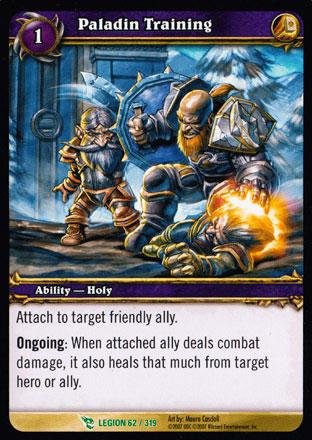 World of Warcraft TCG | Paladin Training - March of the Legion 62/319 | The Nerd Merchant