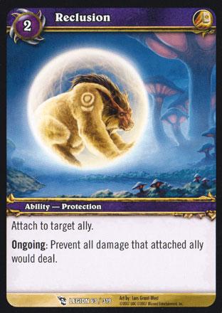 World of Warcraft TCG | Reclusion - March of the Legion 63/319 | The Nerd Merchant