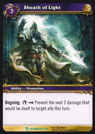 World of Warcraft TCG | Sheath of Light - March of the Legion 66/319 | The Nerd Merchant