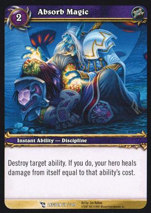 World of Warcraft TCG | Absorb Magic - March of the Legion 67/319 | The Nerd Merchant