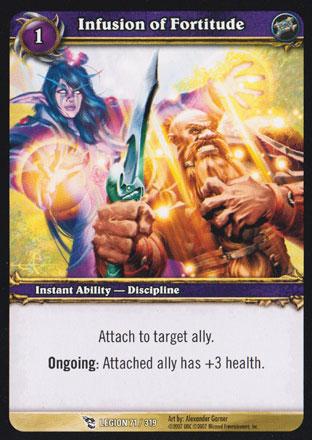 World of Warcraft TCG | Infusion of Fortitude - March of the Legion 71/319 | The Nerd Merchant
