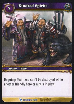 World of Warcraft TCG | Kindred Spirits - March of the Legion 72/319 | The Nerd Merchant