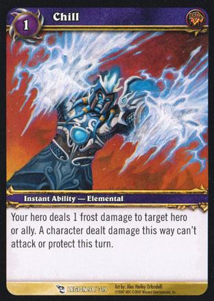 World of Warcraft TCG | Chill - March of the Legion 91/319 | The Nerd Merchant