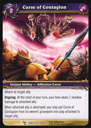 World of Warcraft TCG | Curse of Contagion - March of the Legion 104/319 | The Nerd Merchant