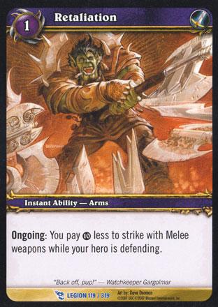 World of Warcraft TCG | Retaliation - March of the Legion 119/319 | The Nerd Merchant