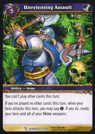 World of Warcraft TCG | Unrelenting Assault - March of the Legion 123/319 | The Nerd Merchant