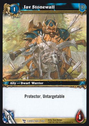 World of Warcraft TCG | Jav Stonewall - March of the Legion 154/319 | The Nerd Merchant