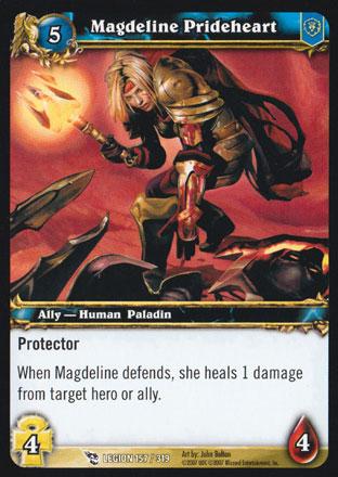 World of Warcraft TCG | Magdeline Prideheart - March of the Legion 157/319 | The Nerd Merchant