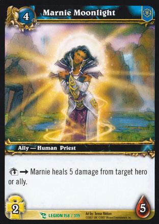 World of Warcraft TCG | Marnie Moonlight - March of the Legion 158/319 | The Nerd Merchant