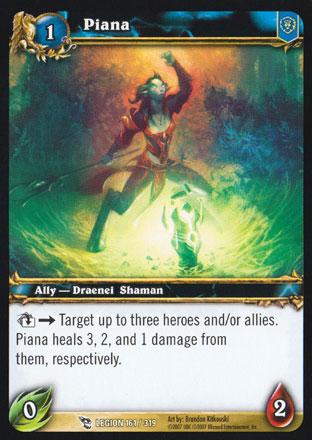 World of Warcraft TCG | Piana - March of the Legion 161/319 | The Nerd Merchant