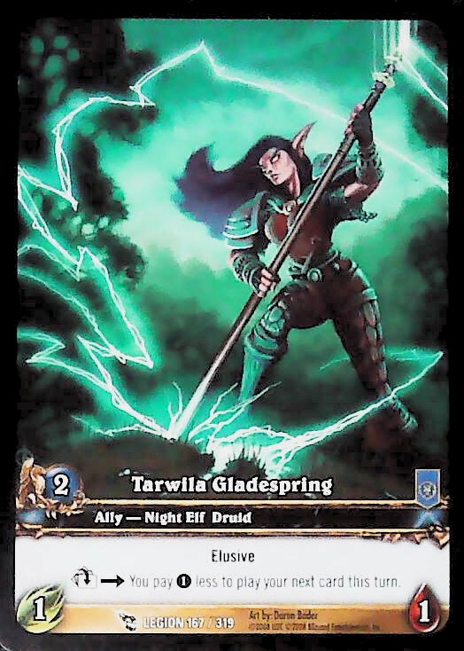 World of Warcraft TCG | Tarwila Gladespring (Extended Art) - March of the Legion 167/319 | The Nerd Merchant
