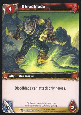World of Warcraft TCG | Bloodblade - March of the Legion 175/319 | The Nerd Merchant