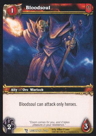 World of Warcraft TCG | Bloodsoul - March of the Legion 177/319 | The Nerd Merchant