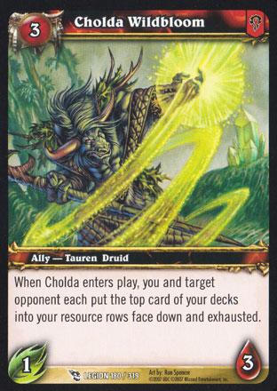 World of Warcraft TCG | Cholda Wildbloom - March of the Legion 180/319 | The Nerd Merchant