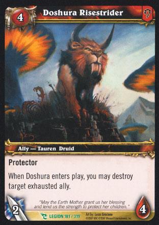 World of Warcraft TCG | Doshura Risestrider - March of the Legion 181/319 | The Nerd Merchant