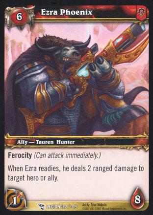 World of Warcraft TCG | Ezra Phoenix - March of the Legion 182/319 | The Nerd Merchant