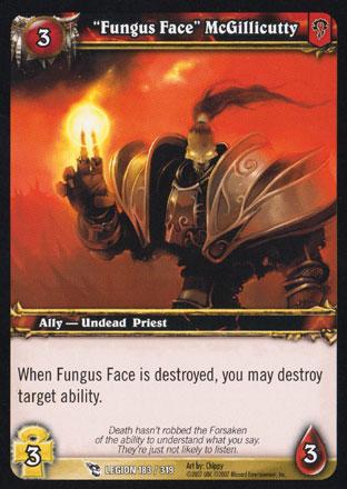 World of Warcraft TCG | "Fungus Face" McGillicutty - March of the Legion 183/319 | The Nerd Merchant