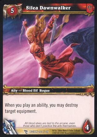 World of Warcraft TCG | Silea Dawnwalker - March of the Legion 203/319 | The Nerd Merchant