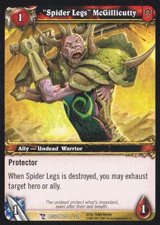 World of Warcraft TCG | "Spider Legs" McGillicutty - March of the Legion 204/319 | The Nerd Merchant