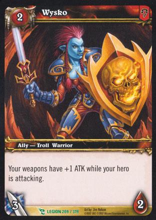 World of Warcraft TCG | Wysko - March of the Legion 209/319 | The Nerd Merchant