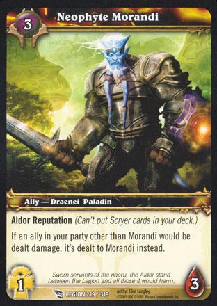 World of Warcraft TCG | Neophyte Morandi - March of the Legion 219/319 | The Nerd Merchant