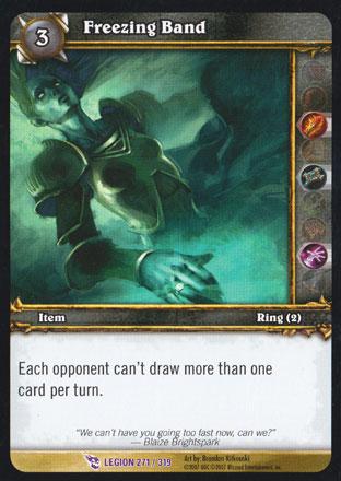 World of Warcraft TCG | Freezing Band - March of the Legion 271/319 | The Nerd Merchant