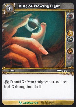 World of Warcraft TCG | Ring of Flowing Light - March of the Legion 272/319 | The Nerd Merchant