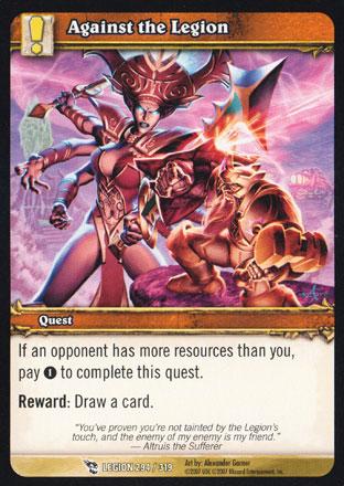 World of Warcraft TCG | Against the Legion - March of the Legion 294/319 | The Nerd Merchant