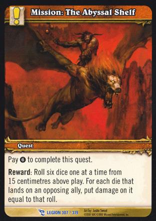 World of Warcraft TCG | Mission: The Abyssal Shelf - March of the Legion 307/319 | The Nerd Merchant