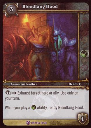 World of Warcraft TCG | Bloodfang Hood - Onyxia's Lair Treasure 10/33 | The Nerd Merchant