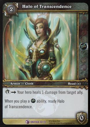 World of Warcraft TCG | Halo of Transcendence (Foil) - Onyxia's Lair Treasure 12/33 | The Nerd Merchant