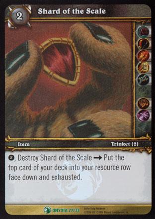 World of Warcraft TCG | Shard of the Scale (Foil) - Onyxia's Lair Treasure 27/33 | The Nerd Merchant