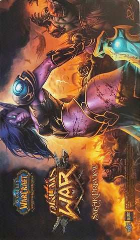 Rayne Savagebloom Drums of War Sneak Preview Playmat