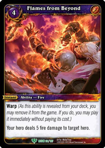 World of Warcraft TCG | Flames from Beyond - Reign of Fire 22/197 | The Nerd Merchant