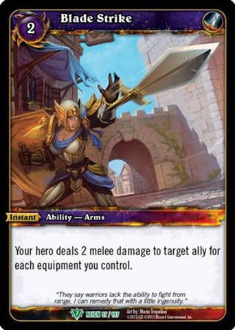 World of Warcraft TCG | Blade Strike - Reign of Fire 57/197 | The Nerd Merchant