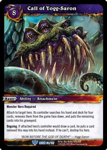 World of Warcraft TCG | Call of Yogg-Saron - Reign of Fire 63/197 | The Nerd Merchant