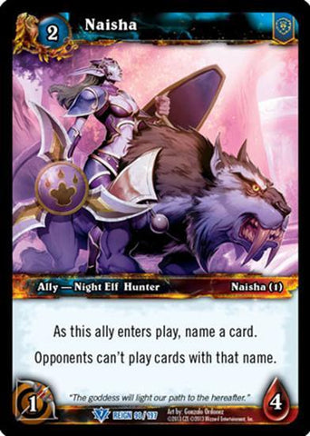 World of Warcraft TCG | Naisha - Reign of Fire 90/197 | The Nerd Merchant