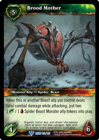 World of Warcraft TCG | Brood Mother - Reign of Fire 125/197 | The Nerd Merchant