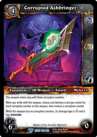 World of Warcraft TCG | Corrupted Ashbringer - Reign of Fire 182/197 | The Nerd Merchant