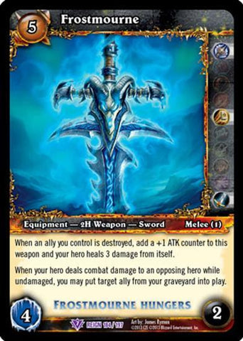 World of Warcraft TCG | Frostmourne - Reign of Fire 184/197 | The Nerd Merchant