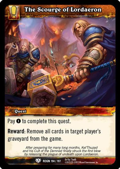 World of Warcraft TCG | The Scourge of Lordaeron - Reign of Fire 194/197 | The Nerd Merchant